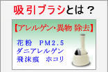 花粉吸引ブラシ
