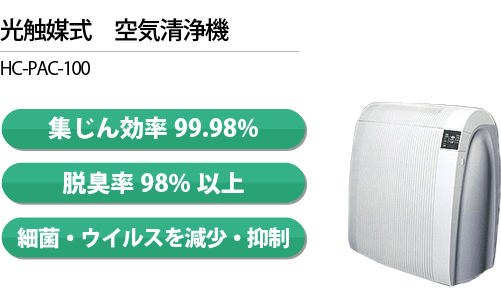 光触媒空気清浄機